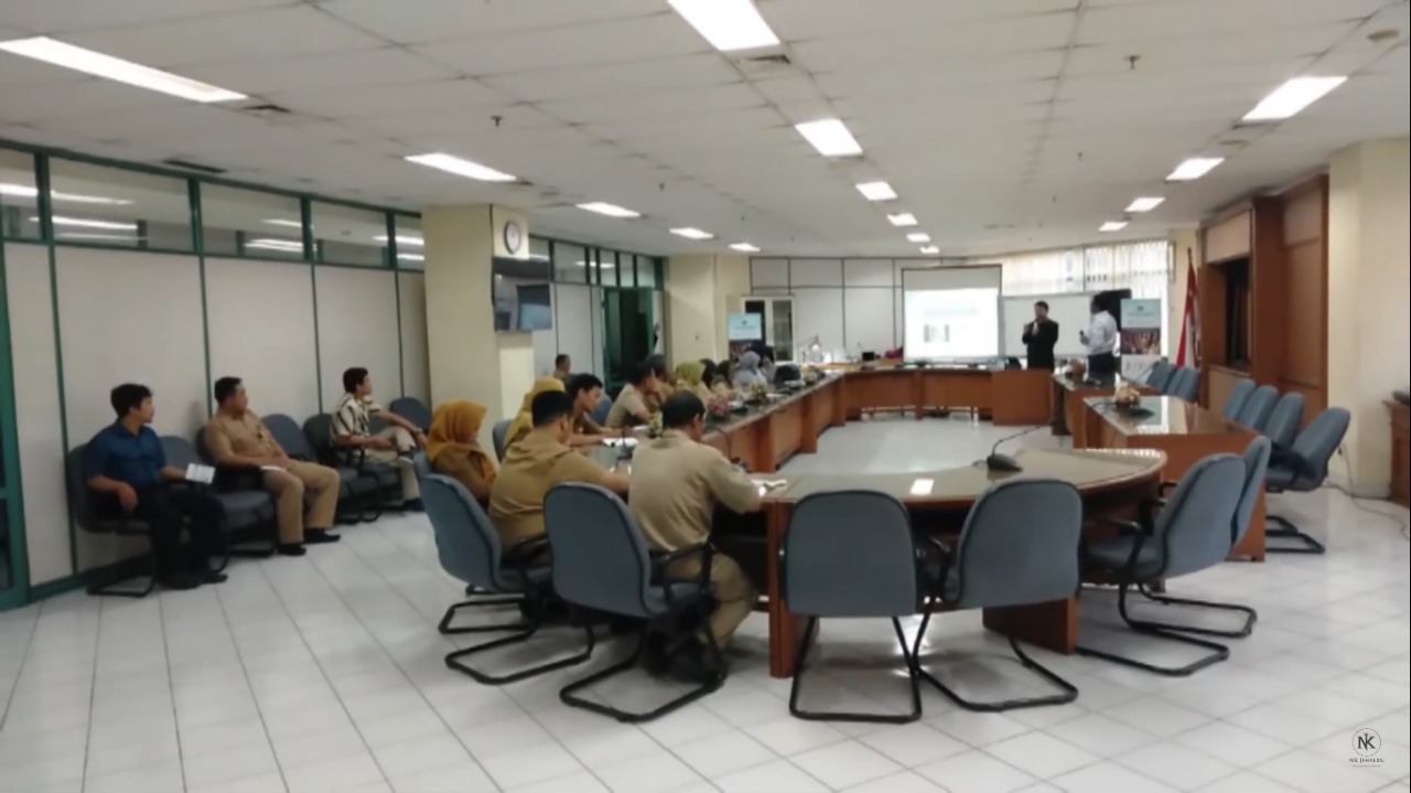 Presentasi NK EMAS Di Kantor Kecamatan Mitra Praja