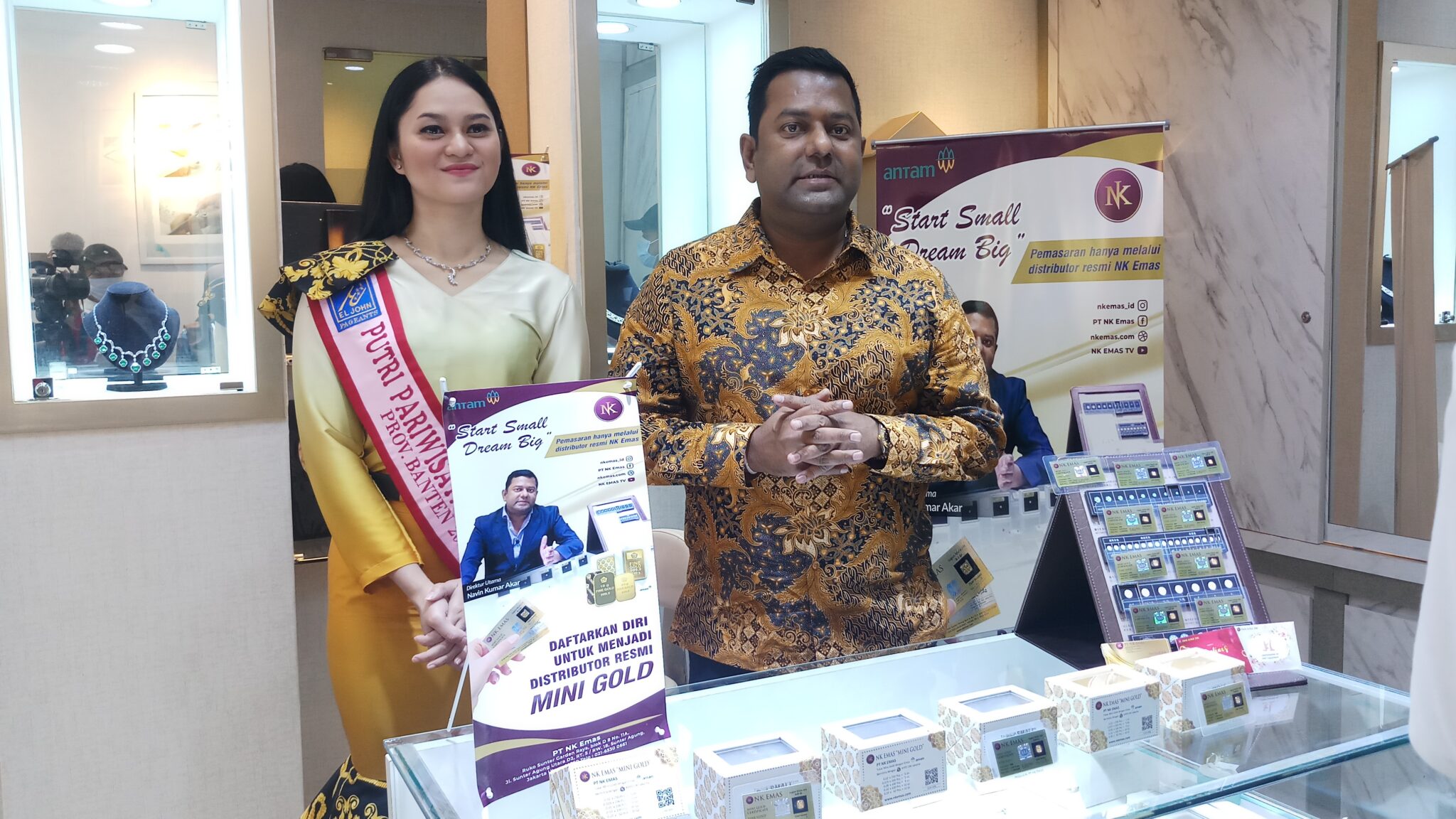 NK Jewelry Launching Minigold - Journaldjakarta